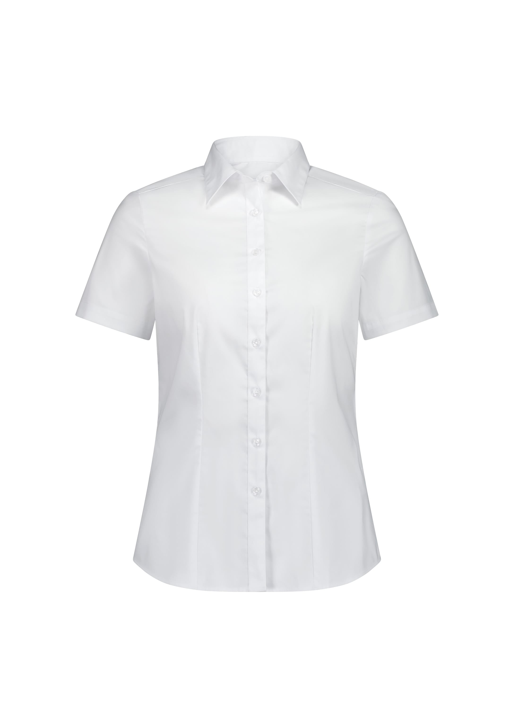 Biz Collection Women’s Fitzroy Short Sleeve Shirt S635W White / 6